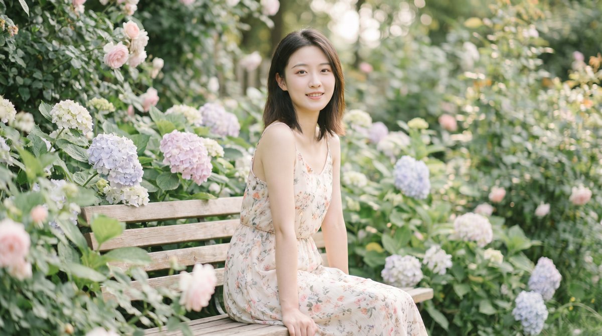 双飞花园写真